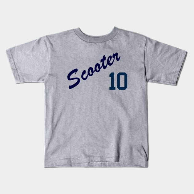 Phil Rizzuto "Scooter" Design Kids T-Shirt by Bleeding Yankee Blue